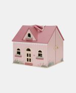 Căsuță de păpuși portabilă din lemn FSC cu mobilier - Little Dutch - imagine 7