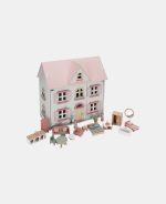 Căsuță de păpuși cu mobilier din lemn FSC- Little Dutch - imagine 2