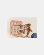 Căsuță de păpuși cu mobilier din lemn FSC- Little Dutch - imagine 5
