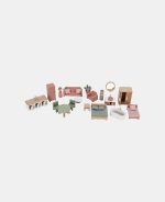 Căsuță de păpuși cu mobilier din lemn FSC- Little Dutch - imagine 6