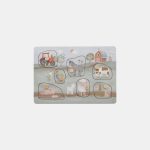 Puzzle din lemn FSC cu sunete - Little Farm - Little Dutch