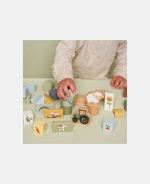 Cuburi de construcție din lemn FSC - Little Farm - Little Dutch - imagine 3