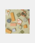 Cuburi de construcție din lemn FSC - Little Farm - Little Dutch - imagine 4