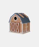 Căsută de păpuși portabilă din lemn FSC - Hambar - Little Farm - Little Dutch