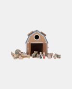 Căsută de păpuși portabilă din lemn FSC - Hambar - Little Farm - Little Dutch - imagine 3
