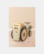 Tractor de mers din lemn FSC - Little Farm - Little Dutch - imagine 8