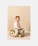 Tractor de mers din lemn FSC - Little Farm - Little Dutch - imagine 9