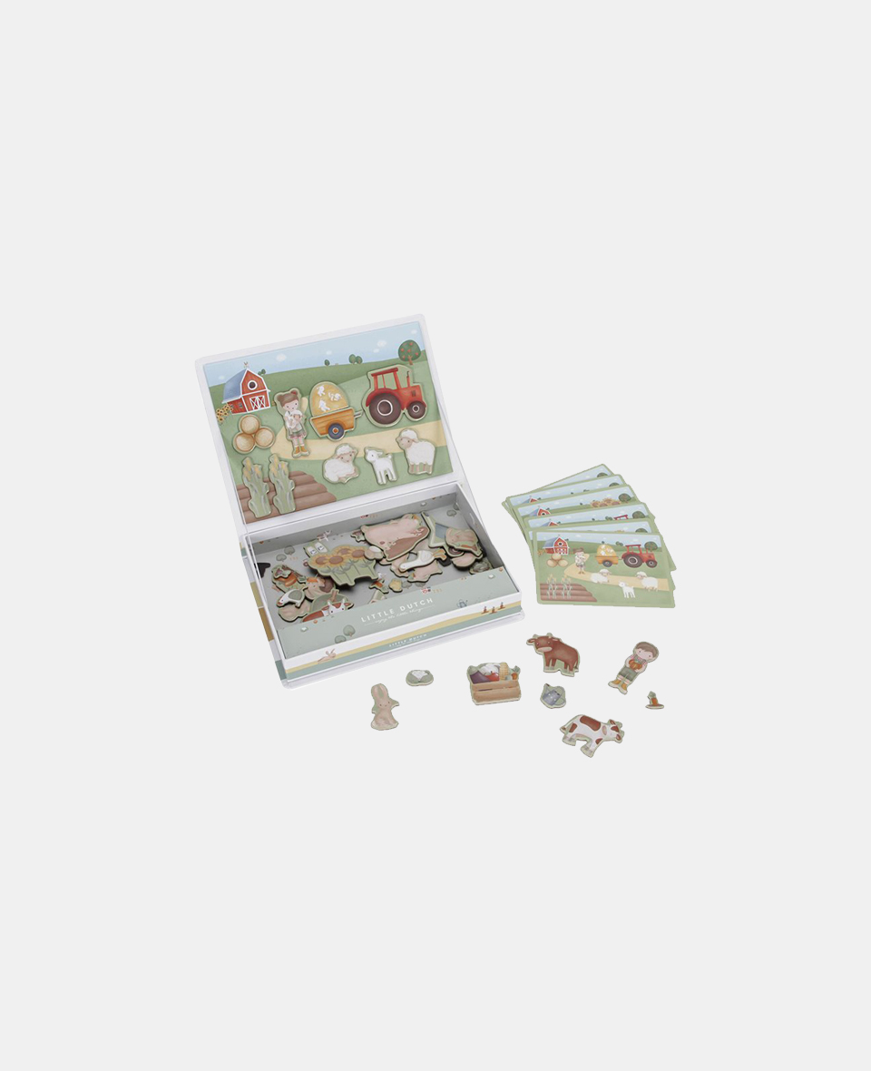 LD7159.jpg Puzzle magnetic - Little Farm - Little Dutch - imagine 1