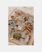 Labirint magnetic din lemn FSC - Little Farm - Little Dutch - imagine 4