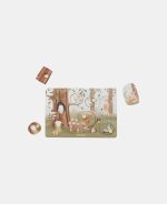 Puzzle din lemn FSC cu sunete - Forest Friends - Little Dutch - imagine 3