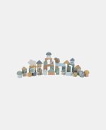Cuburi de construcție din lemn FSC - Forest Friends - Little Dutch - imagine 2
