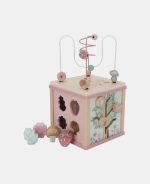 Jucărie din lemn FSC-Cub cu activități- Fairy Garden - imagine 2