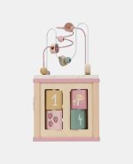 Jucărie din lemn FSC-Cub cu activități- Fairy Garden - imagine 5