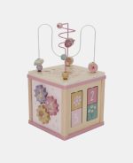 Jucărie din lemn FSC-Cub cu activități- Fairy Garden - imagine 6