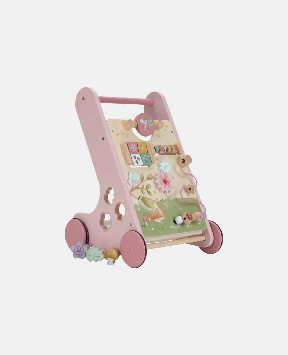 LD7332.jpg Antemergător/Premergător din lemn FSC cu activități - Fairy Garden - Little Dutch - imagine 1