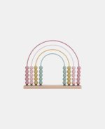 Abac din lemn Curcubeu- Roz- Fairy Garden-Little Dutch