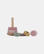 Jucărie din lemn FSC pentru stivuire- Fairy Garden- Little Dutch - imagine 3