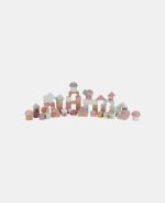Cuburi de construcție din lemn FSC- Fairy Garden- Little Dutch - imagine 2
