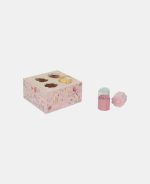 Jucărie din lemn FSC-Sortator Forme/Roz-Fairy Garden- Little Dutch - imagine 3