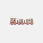 Trenuleț din lemn FSC pentru stivuire- Fairy Garden- Little Dutch