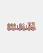 Trenuleț din lemn FSC pentru stivuire- Fairy Garden- Little Dutch - imagine 3