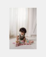 Trenuleț din lemn FSC pentru stivuire- Fairy Garden- Little Dutch - imagine 5
