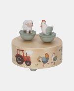Cutie muzicala din lemn FSC - Little Farm - Little Dutch - imagine 3