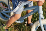Bicicleta de echilibru Little Dutch albastru mat - imagine 8