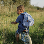 Bicicleta de echilibru Little Dutch albastru mat - imagine 6