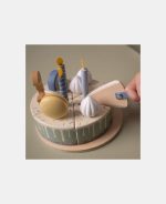 Tort aniversar cu decorațiuni pentru 1-5 ani - Albastru - Little Dutch - imagine 9
