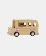 Autobuz scolar din lemn FSC - Little Dutch - imagine 4