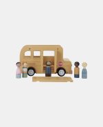 Autobuz scolar din lemn FSC - Little Dutch - imagine 5