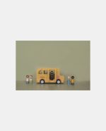 Autobuz scolar din lemn FSC - Little Dutch - imagine 9