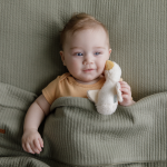 Jucărie chițăitoare pentru bebeluși Gâscă colecția Little Goose Little Dutch - imagine 4