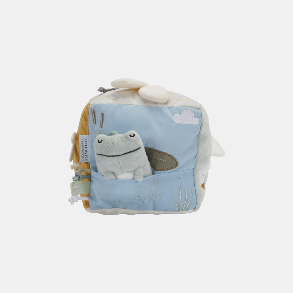 LD8509-Activity-cube-Goose-Product-10_main.jpg Cub soft de activități din colecția Little Goose Little Dutch - imagine 1