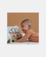 Triunghi soft de activitati pentru bebelusi - colectia Sailors Bay - Little Dutch - imagine 4