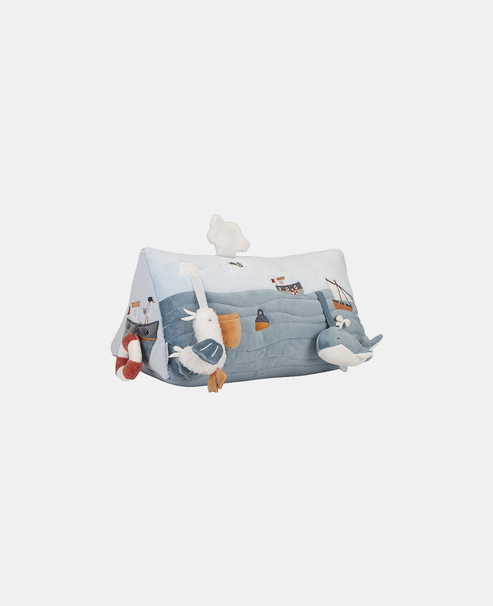 LD8623.jpg Triunghi soft de activitati pentru bebelusi - colectia Sailors Bay - Little Dutch - imagine 1