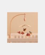 Carusel muzical cu brat din lemn - colectia Flowers & Butterflies - Little Dutch - imagine 3