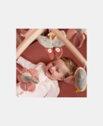 Carusel muzical cu brat din lemn - colectia Flowers & Butterflies - Little Dutch - imagine 7