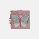 Carte senzoriala pentru bebelusi - Colectia Flowers & Butterflies - Little Dutch