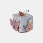 Cub soft de activitati pentru bebelusi - colectia Flowers & Butterflies - Little Dutch