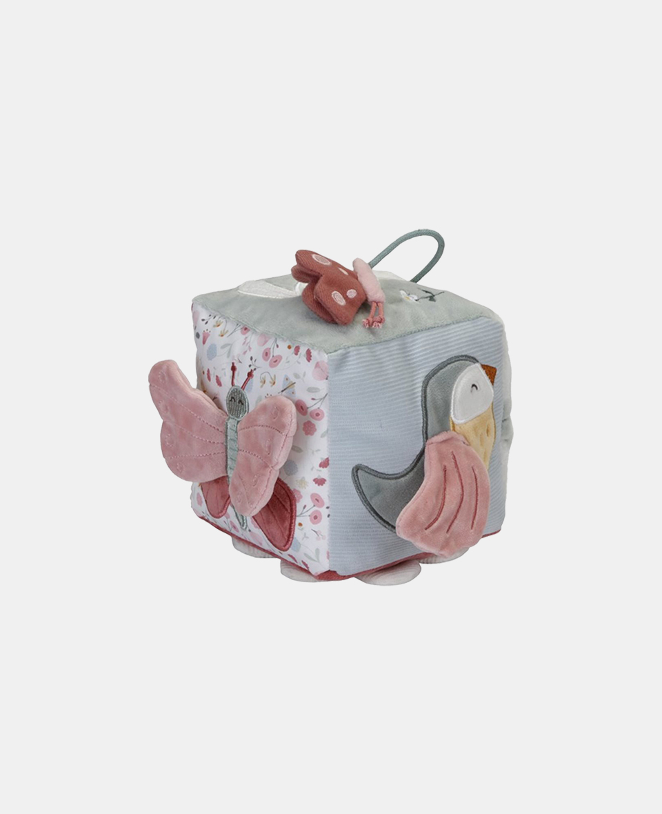 LD8709.jpg Cub soft de activitati pentru bebelusi - colectia Flowers & Butterflies - Little Dutch - imagine 1