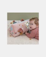 Triunghi soft de activitati pentru bebelusi - Flowers & Butterflies  - Little Dutch - imagine 3