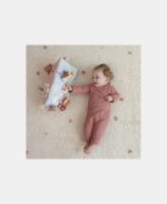 Triunghi soft de activitati pentru bebelusi - Flowers & Butterflies  - Little Dutch - imagine 5