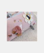 Triunghi soft de activitati pentru bebelusi - Flowers & Butterflies  - Little Dutch - imagine 6