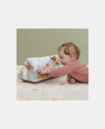 Triunghi soft de activitati pentru bebelusi - Flowers & Butterflies  - Little Dutch - imagine 7