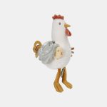 Jucărie din pluș senzorială - Găină - Little Farm - Little Dutch