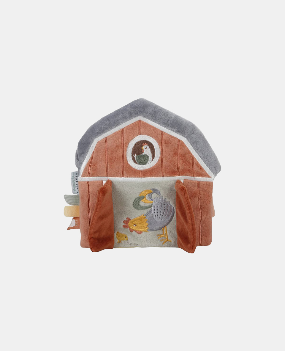 LD8807.jpg Carte senzorială pentru bebeluși - Little Farm - Little Dutch - imagine 1