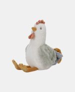 Jucărie din pluș - Chicken - 17 cm - Colecția Little Farm - Little Dutch - imagine 2