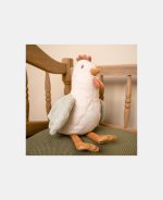 Jucărie din pluș - Chicken - 17 cm - Colecția Little Farm - Little Dutch - imagine 5